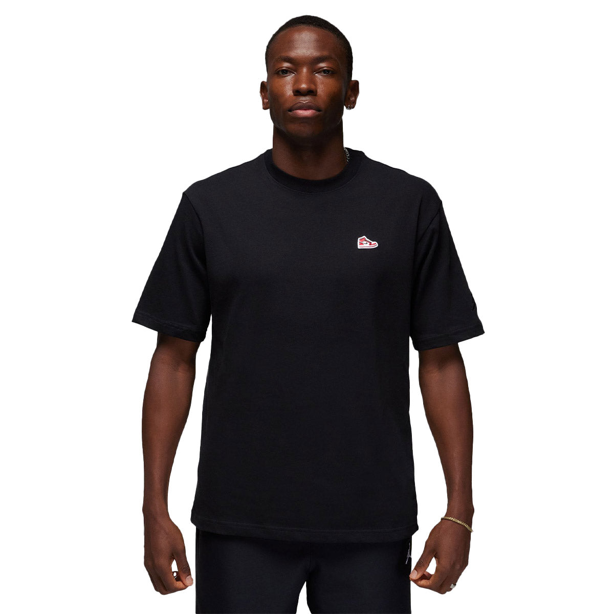 SNKR Patch Crew T-Shirt 'Black'