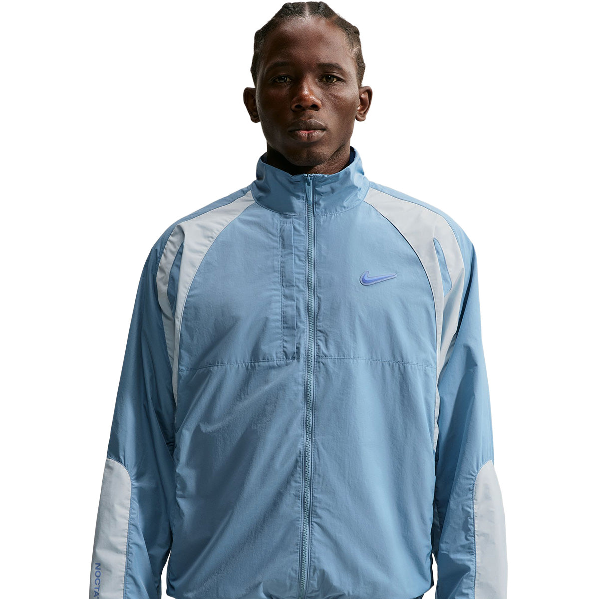 '+ Nocta Northstar Nylon Track Jacket 'WORK BLUE/CHAMBRAY BLUE/POLAR'