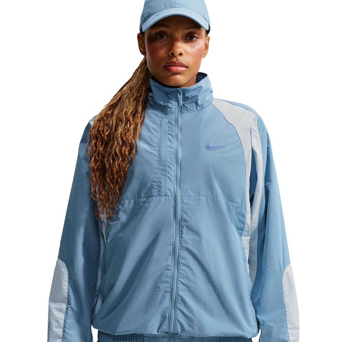 '+ Nocta Northstar Nylon Track Jacket 'WORK BLUE/CHAMBRAY BLUE/POLAR'
