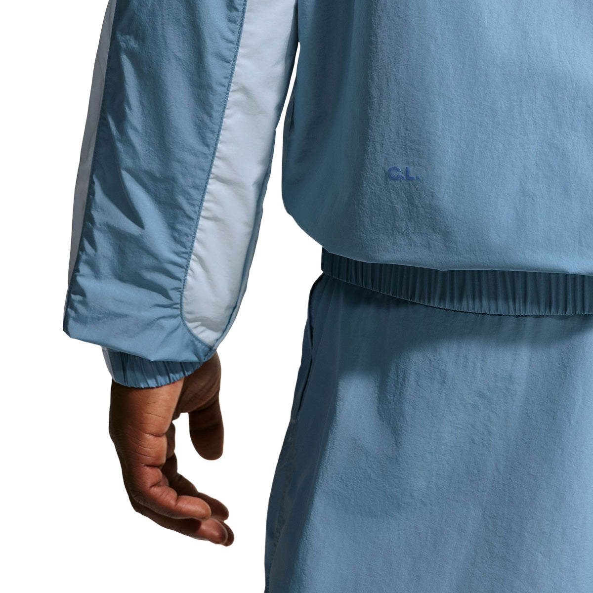 '+ Nocta Northstar Nylon Track Jacket 'WORK BLUE/CHAMBRAY BLUE/POLAR'