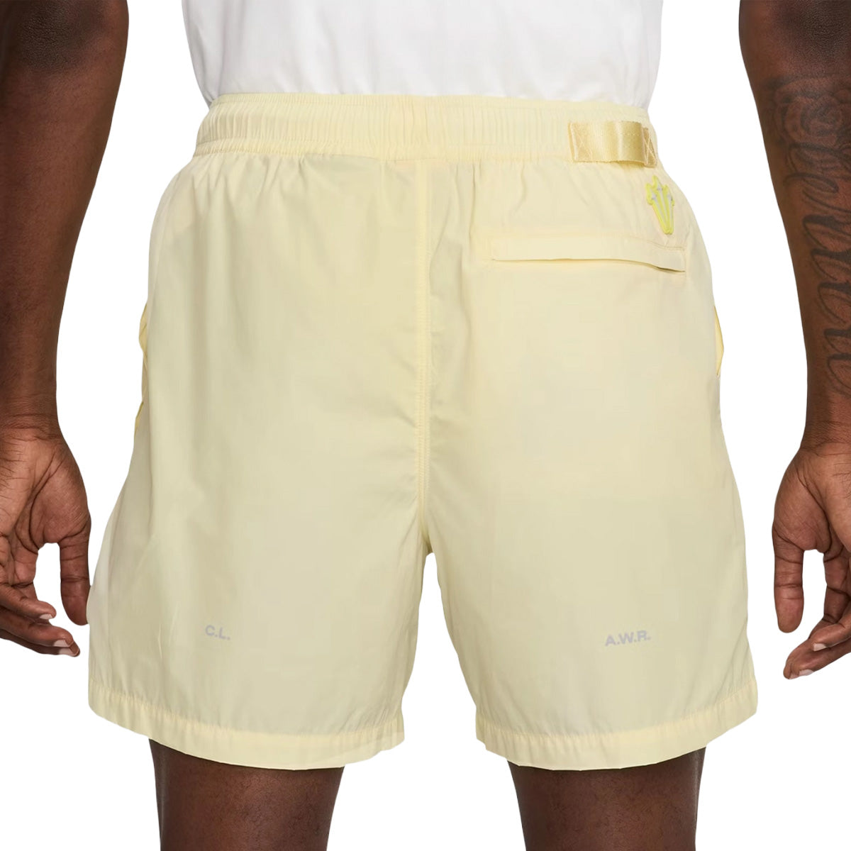 Nocta Cardinal Nylon Shorts 'ALABASTER/STEALTH'