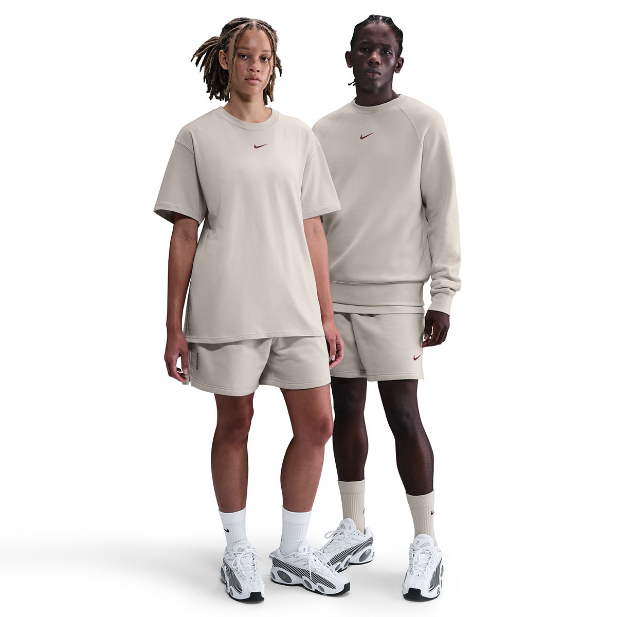 '+ Nocta Men's Fleece Shorts 'Light Orewood Brown'