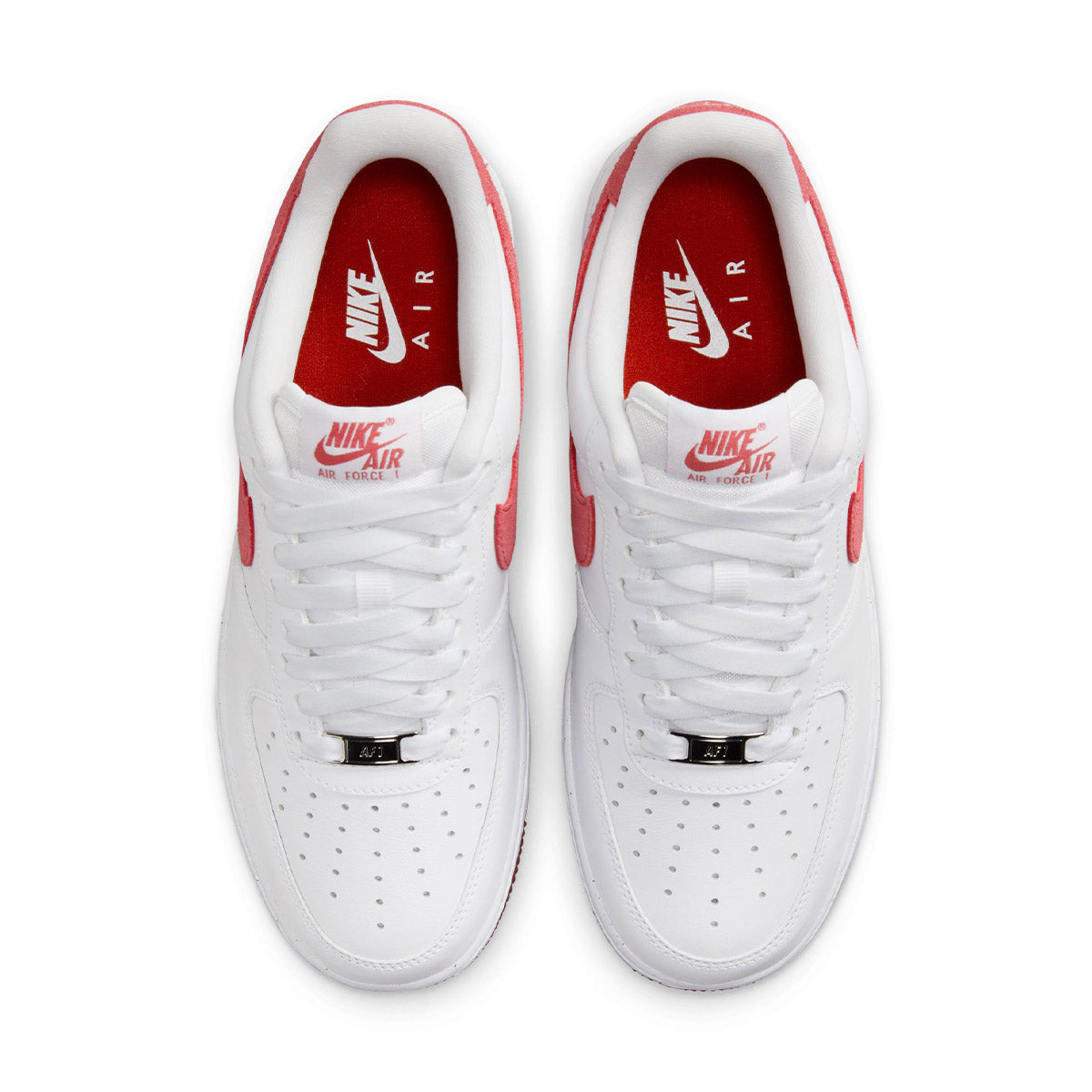 WMNS Air Force 1 07 WHITE ADOBE TEAM RED