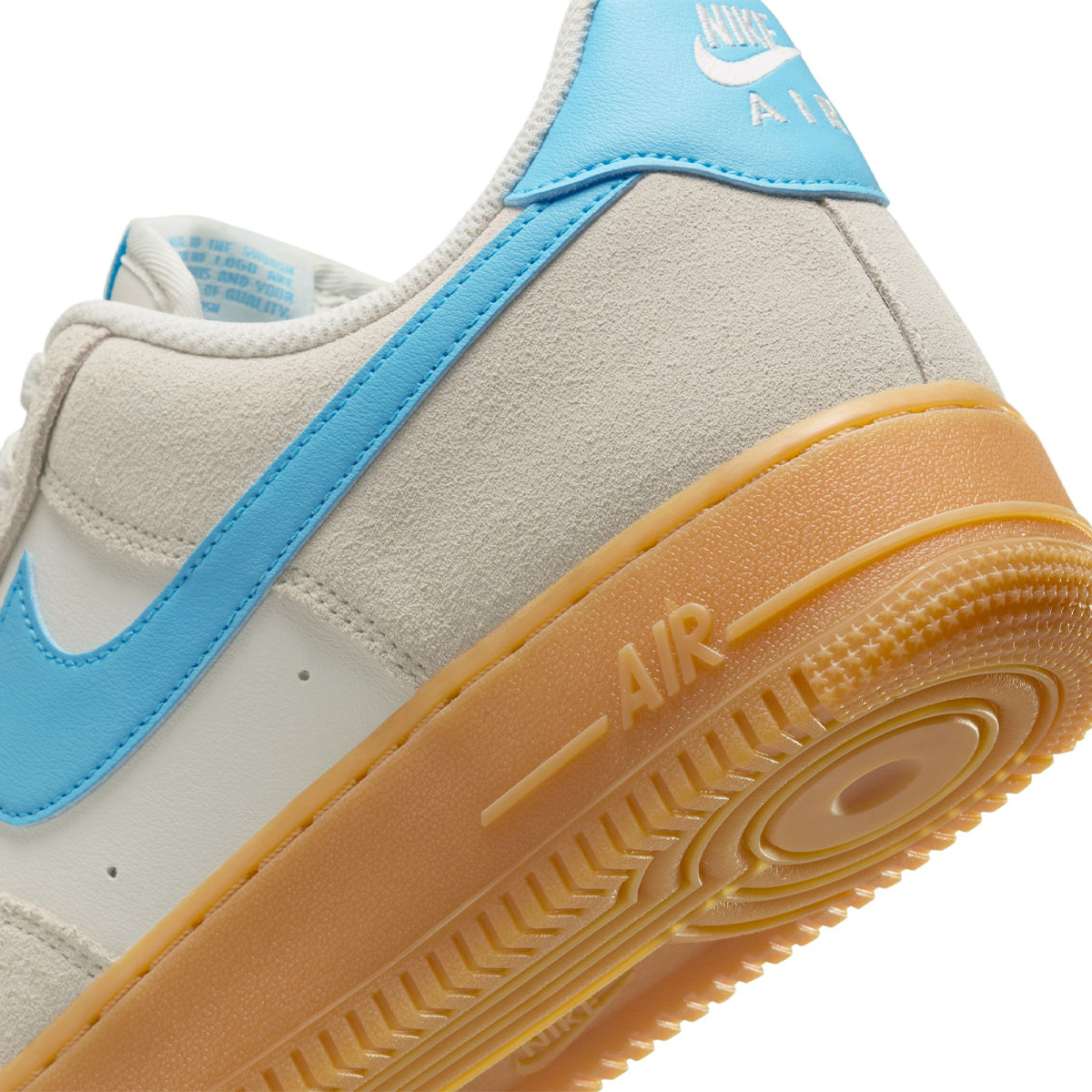 Air force 1 blue gum best sale