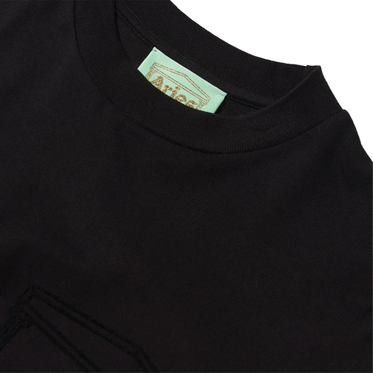 SAFETY PIN TEE 'BLACK'