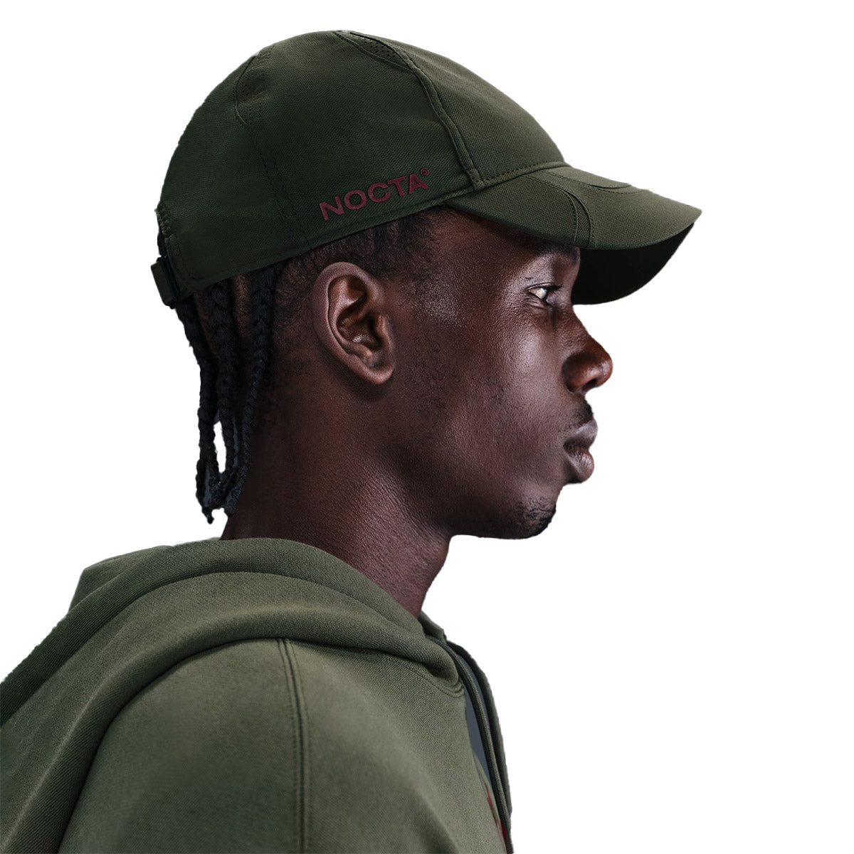 NOCTA Club Unisex Cap 'KHAKI/RED'
