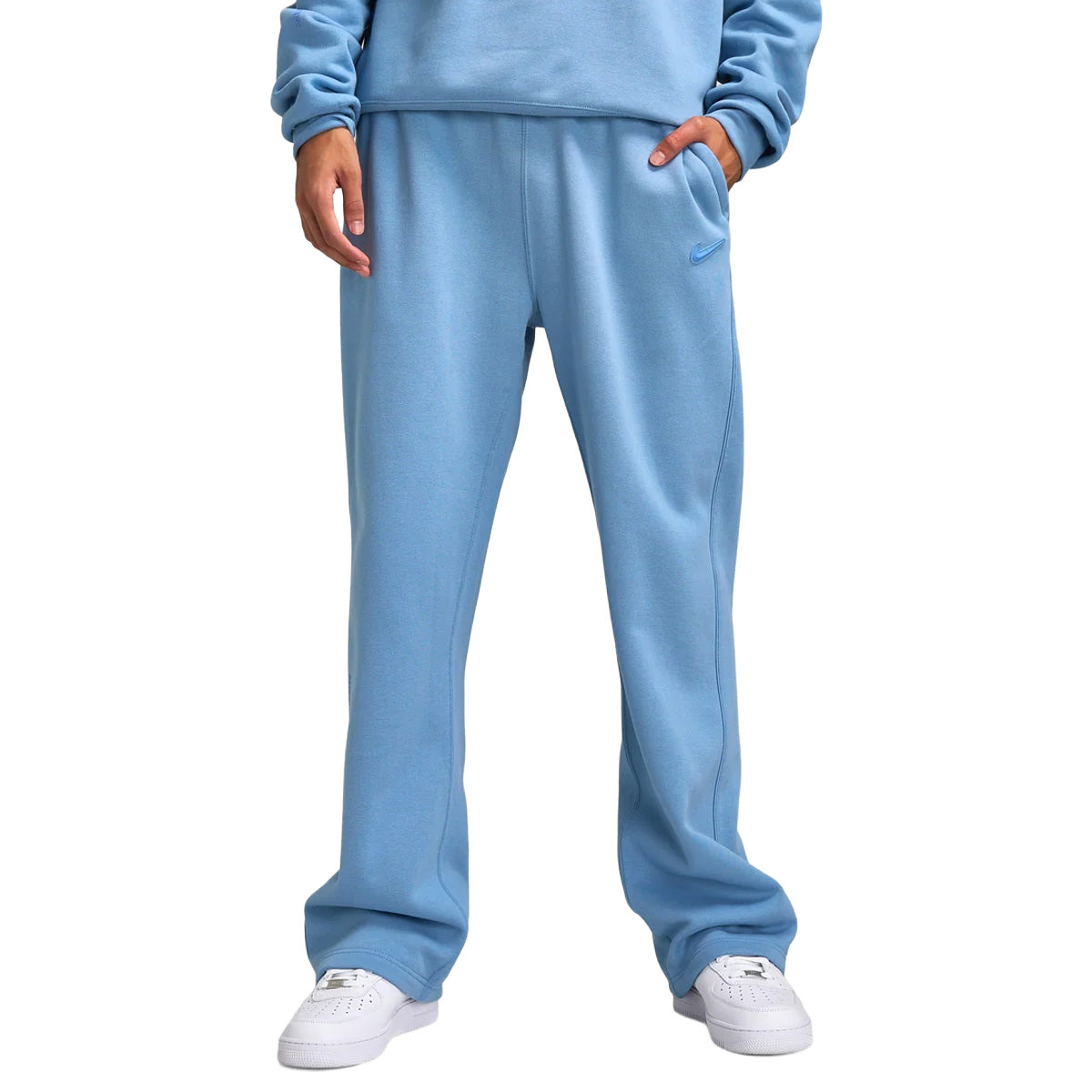 NOCTA Fleece CS Open-Hem Sweatpants 'WORK BLUE/POLAR'