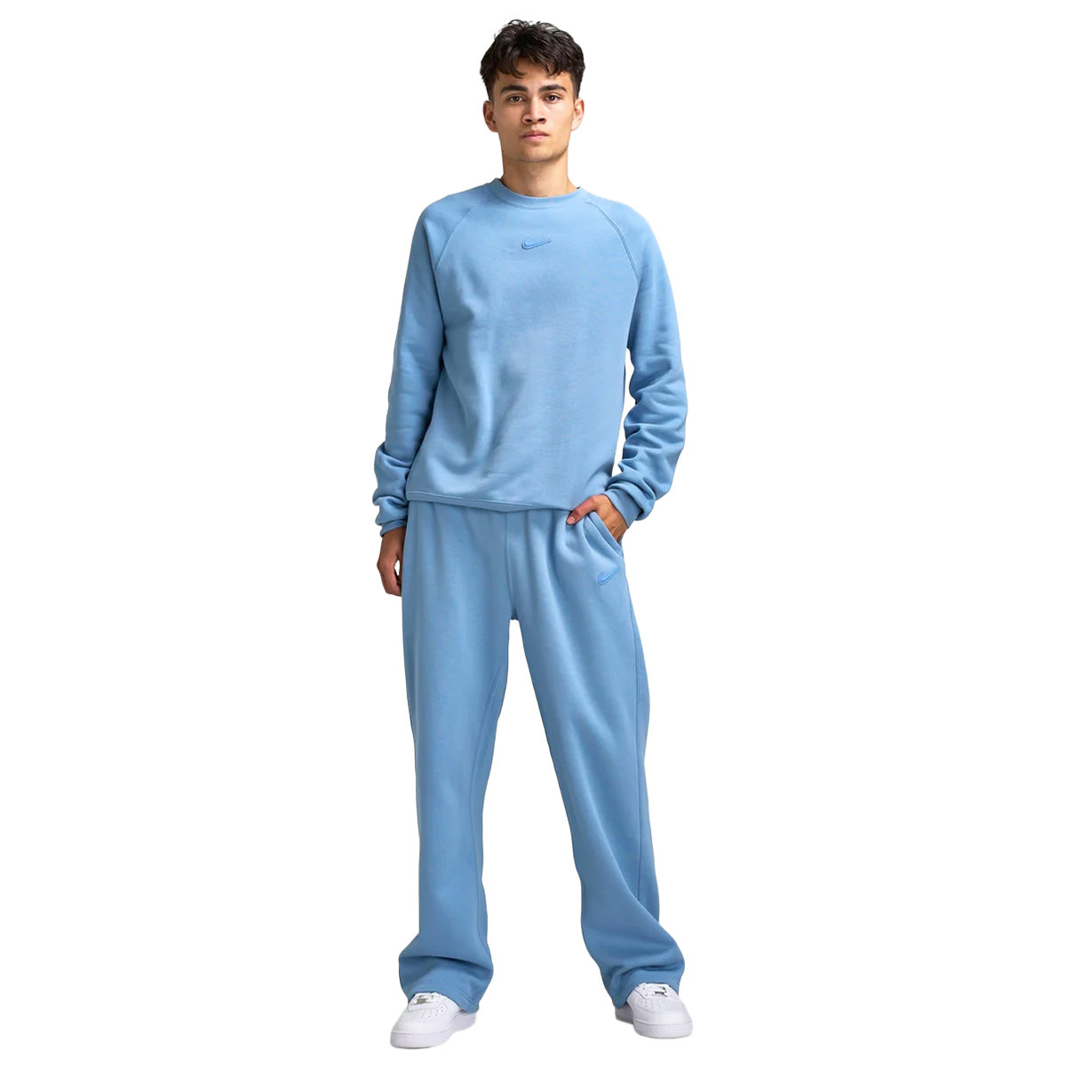 NOCTA Fleece CS Open-Hem Sweatpants 'WORK BLUE/POLAR'