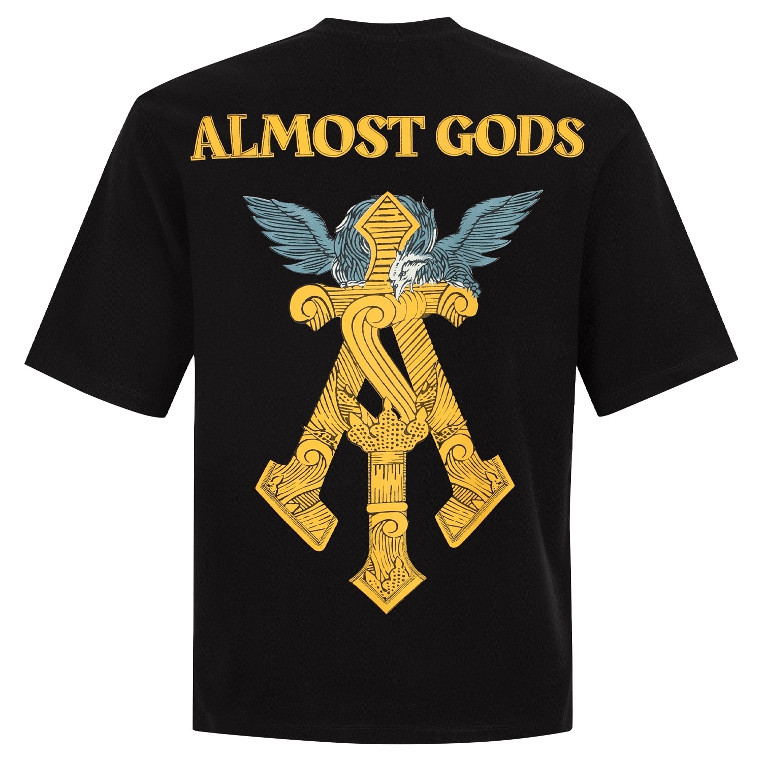 GILDED ALPHA CROSS TEE