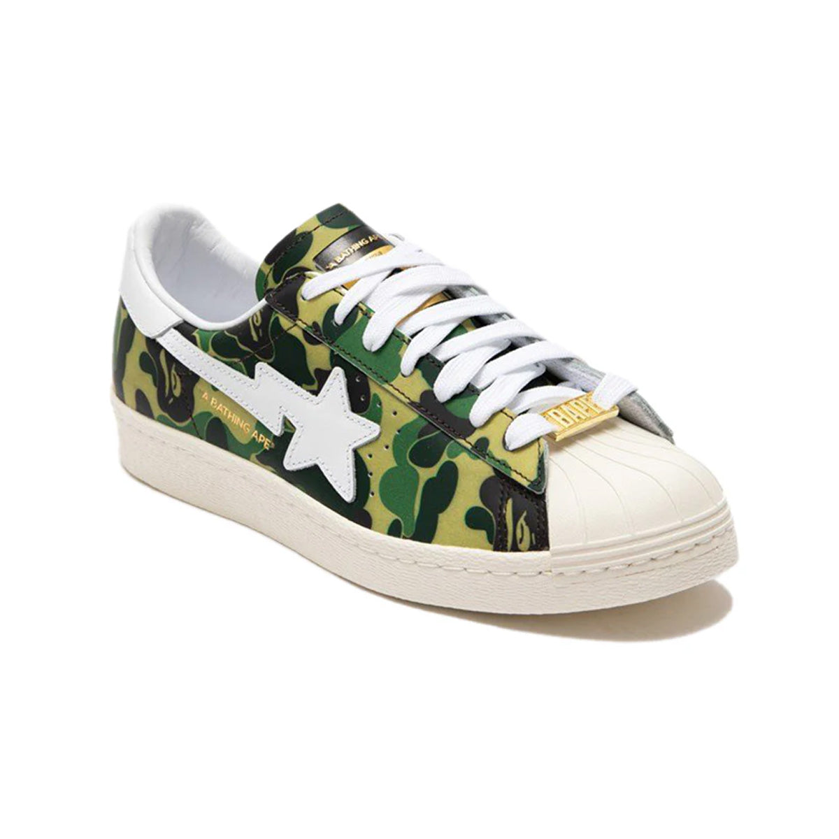 Adidas x Bape Superstar 80s ABC Camo 'Green'