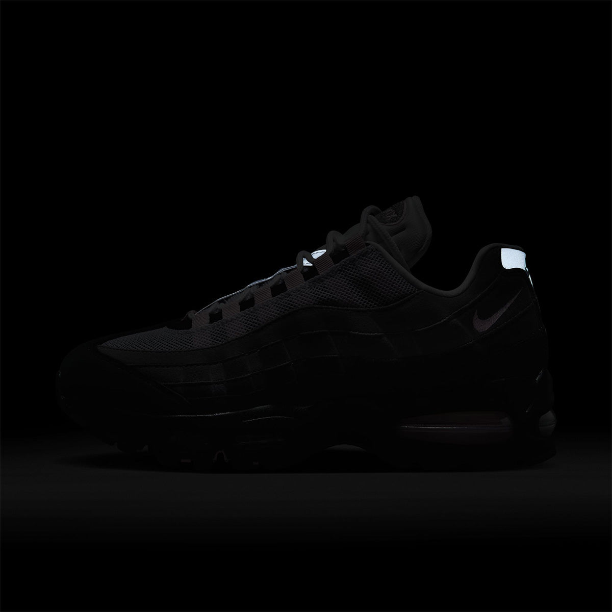 Wmns Air Max 95 Big Bubble 'BLACK/PINK FOAM/WHITE/REFLECT SILVER'