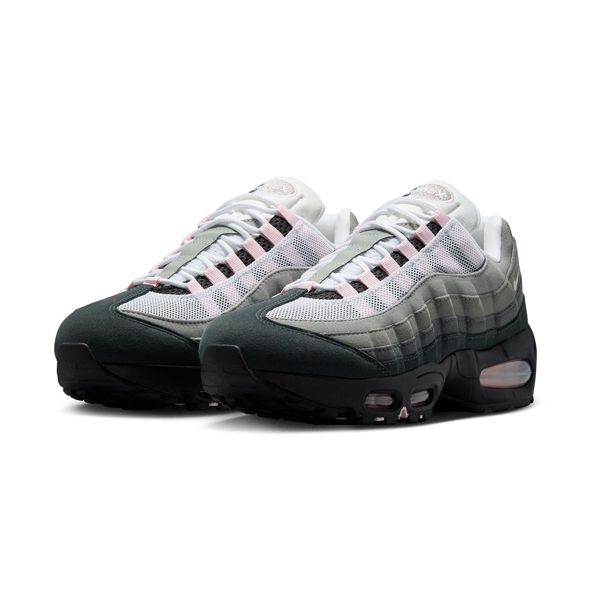 Wmns Air Max 95 Big Bubble 'BLACK/PINK FOAM/WHITE/REFLECT SILVER'