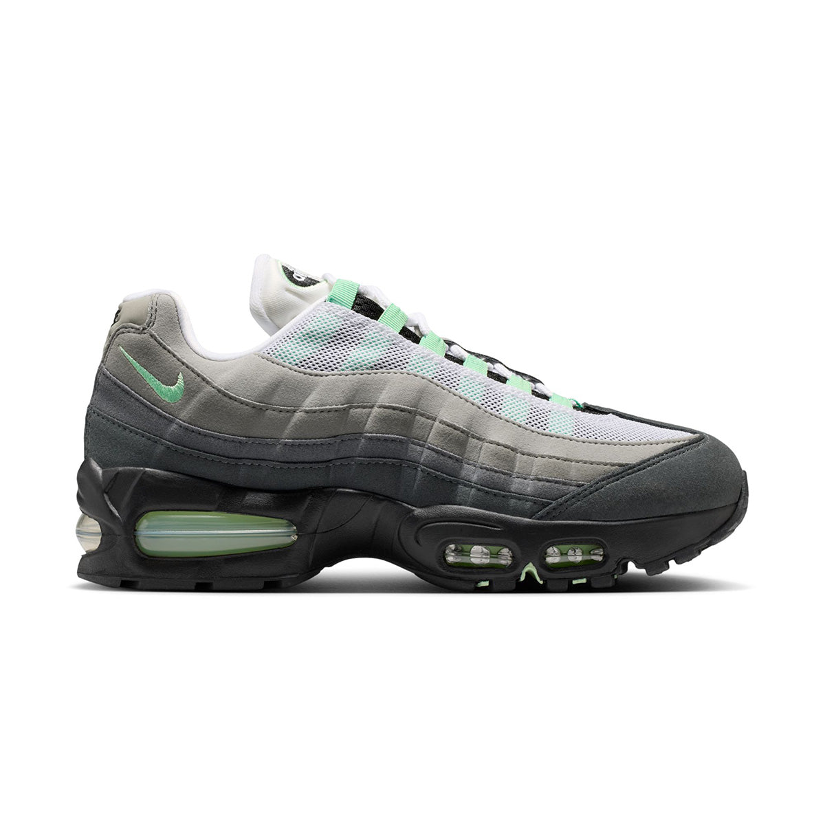 Wmns Air Max 95 Big Bubble 'BLACK/FRESH MINT/WHITE/MEDIUM GREY'