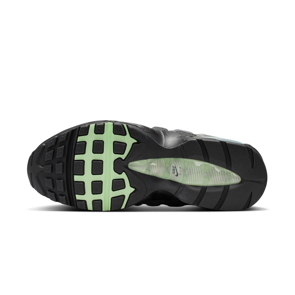 Wmns Air Max 95 Big Bubble 'BLACK/FRESH MINT/WHITE/MEDIUM GREY'