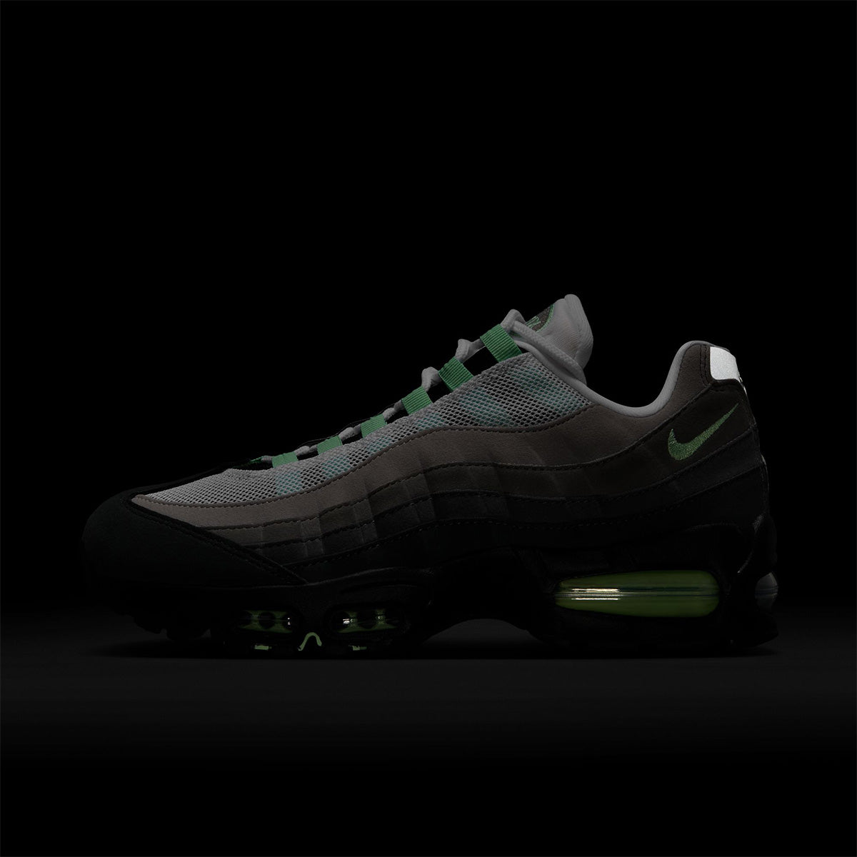 Wmns Air Max 95 Big Bubble 'BLACK/FRESH MINT/WHITE/MEDIUM GREY'