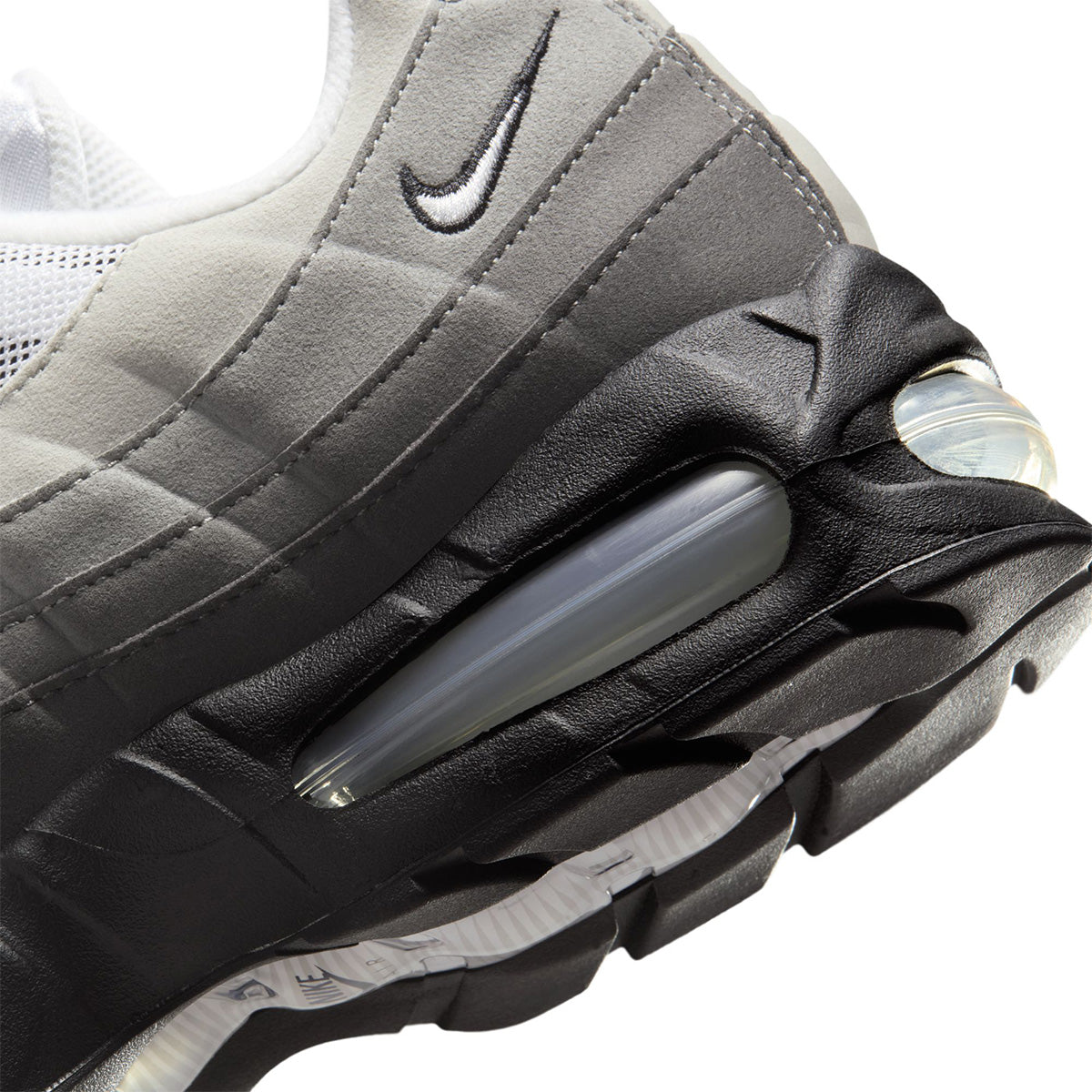 Air Max 95 Big Bubble "OG" 'BLACK/WHITE/MEDIUM ASH/DK PEWTER'