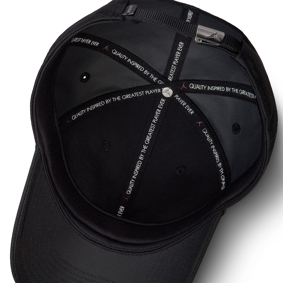 Rise Structured Metal Jumpman Cap 'Black/Gunmetal'
