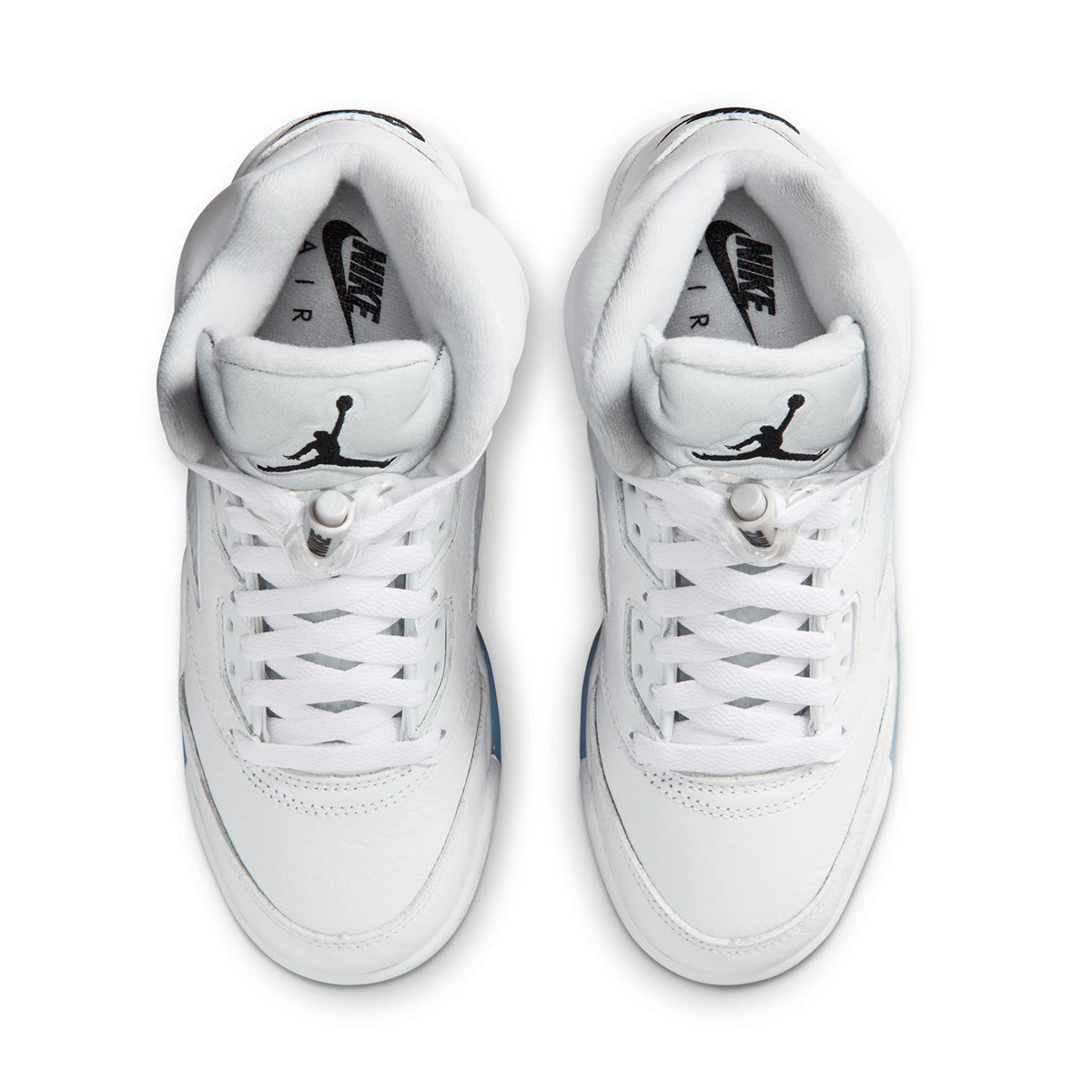 Air Jordan 5 Retro OG Grade School "White Metallic"
