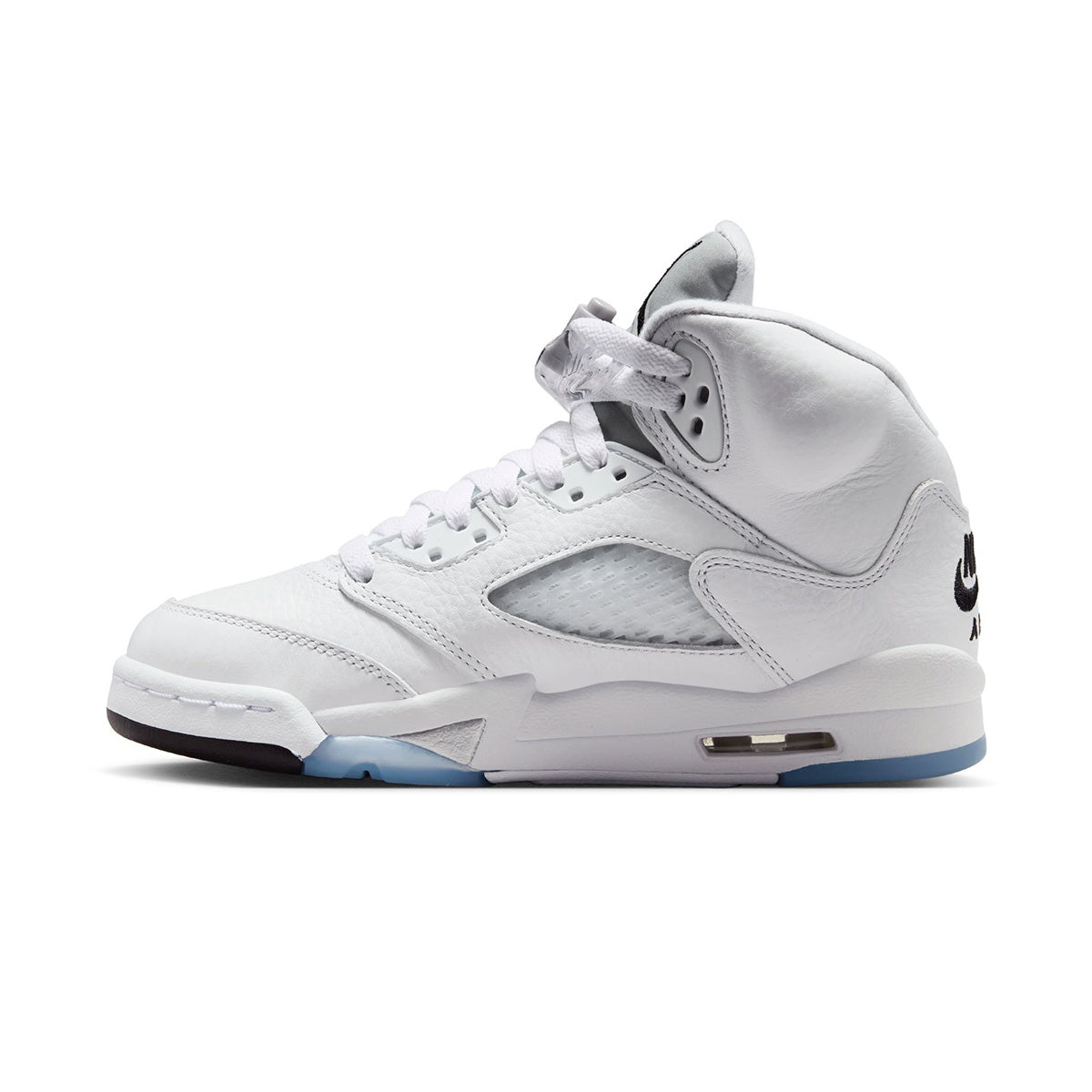 Air Jordan 5 Retro OG Grade School "White Metallic"