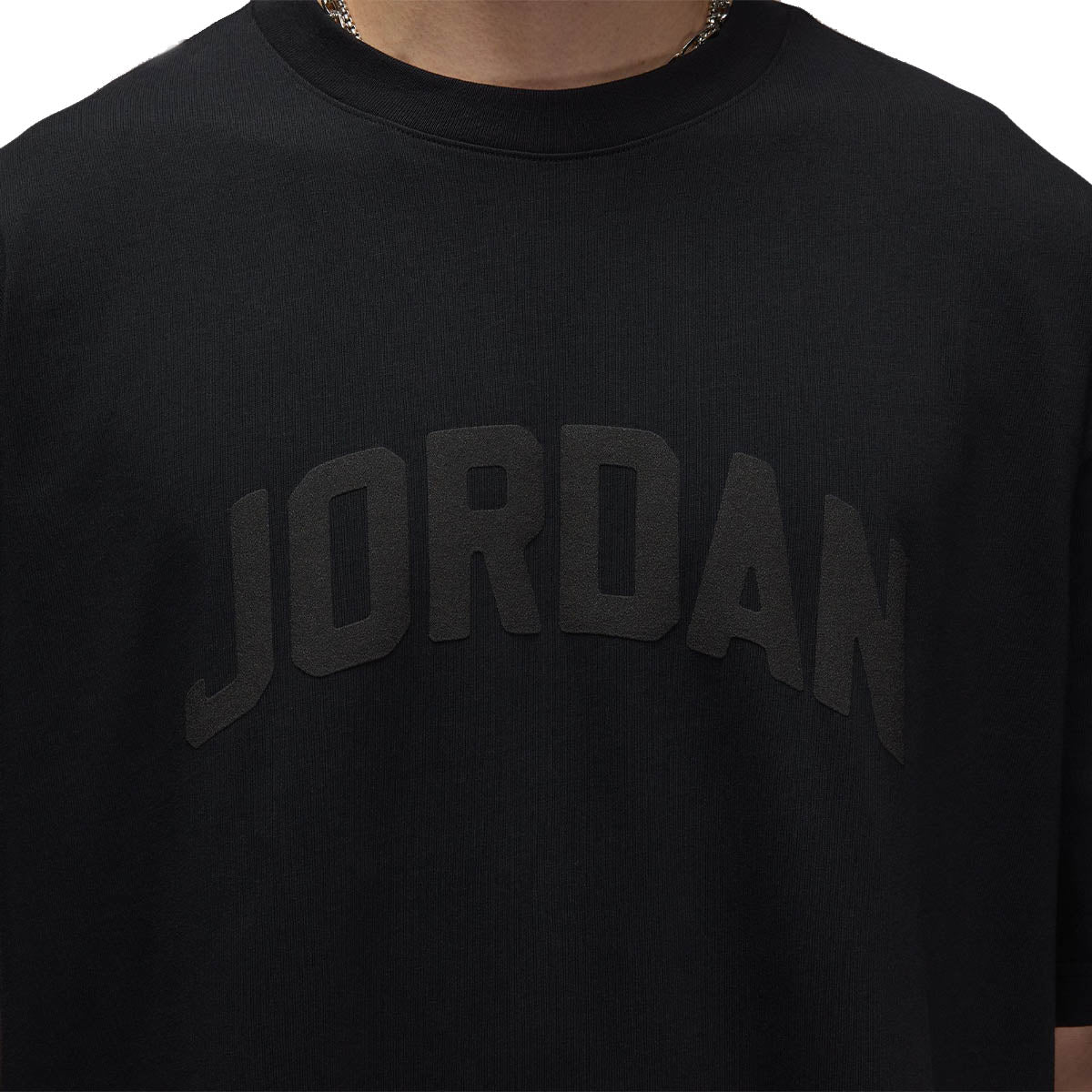 Flight Essentials Boxy Short Sleeve Crew T-Shirt 'Black/Black'