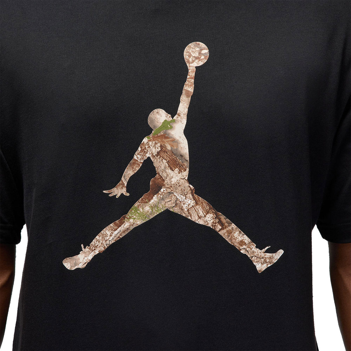 Brooklyn Men's Realtree Jumpman T-Shirt 'Black/Sail'