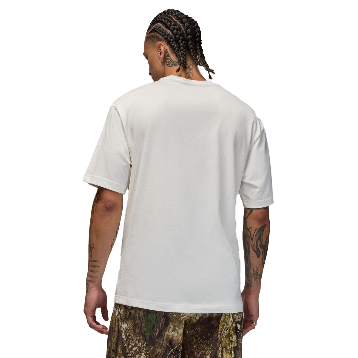 Brooklyn Men's Realtree Jumpman T-Shirt 'Sail/Black'