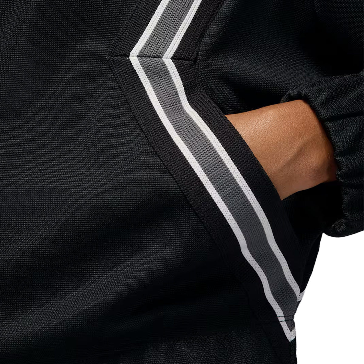 Brooklyn Wmns Full Zip Track Jacket Hooded Draft Jacket 'Black/Sail'