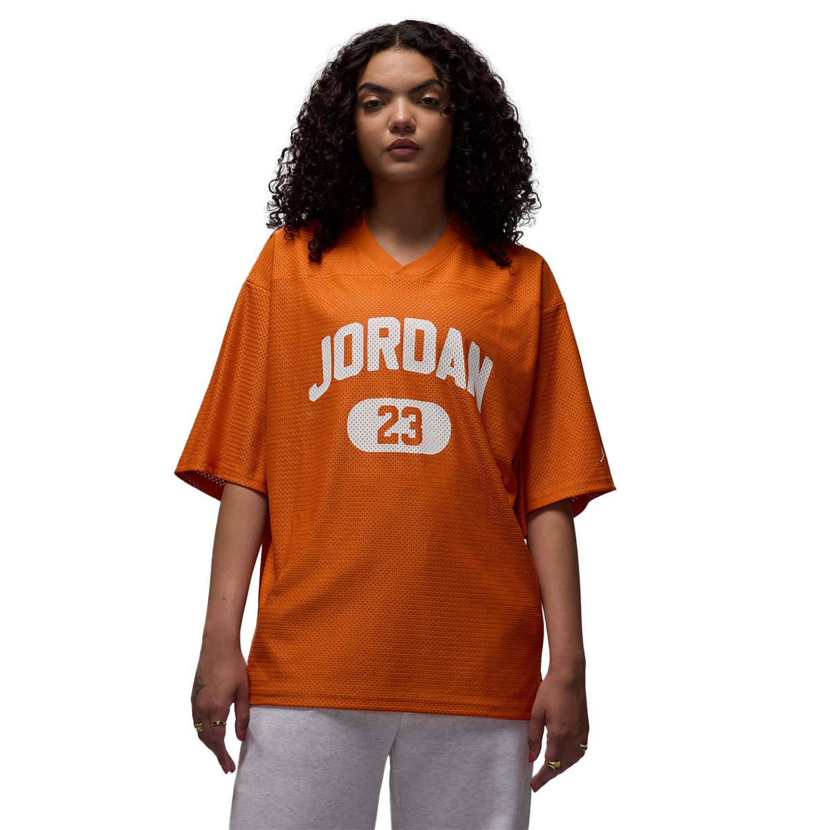 Brooklyn Women's Mesh Top 'Starfish/White'