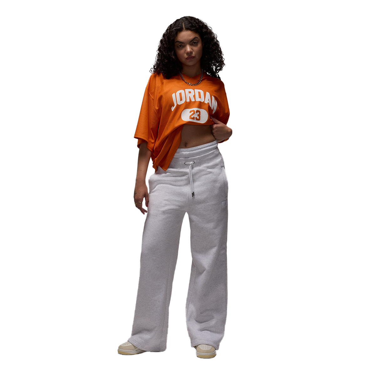 Brooklyn Women's Mesh Top 'Starfish/White'
