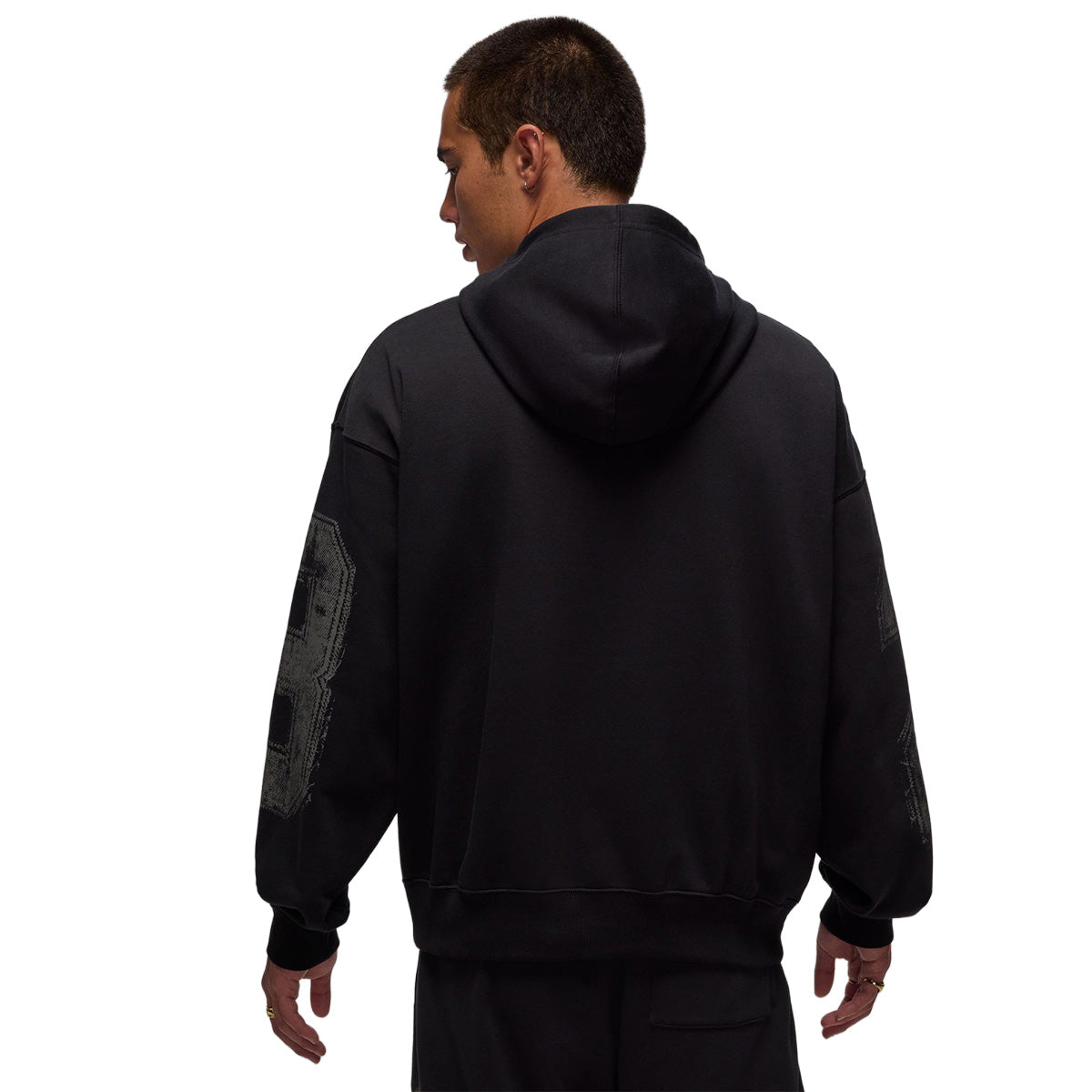 Brooklyn Men's Collegiate Pullover Hoodie 'Black/Sail'