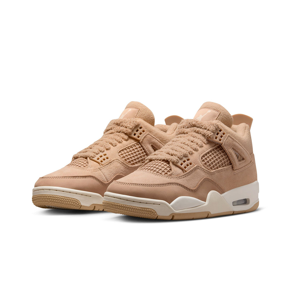 Wmns Air Jordan 4 Retro 'HEMP/LT OREWOOD BROWN'