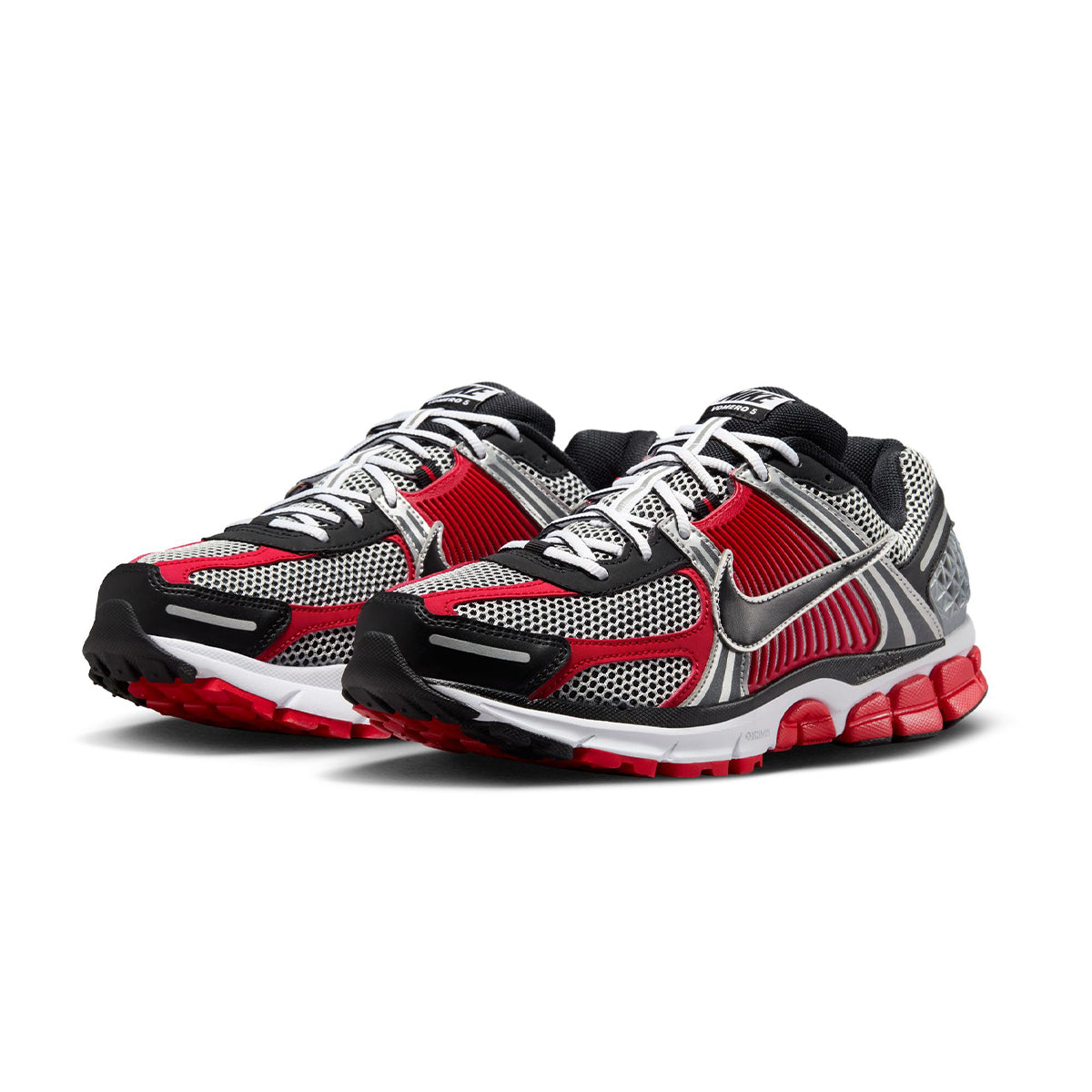 Zoom Vomero 5 'Metallic silver/University Red'