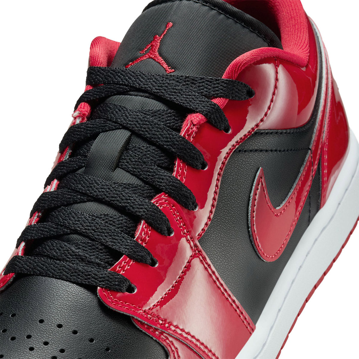 Air Jordan 1 Low SE Patent 'VARSITY RED/BLACK'