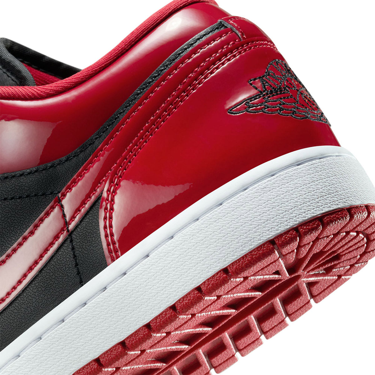 Air Jordan 1 Low SE Patent 'VARSITY RED/BLACK'