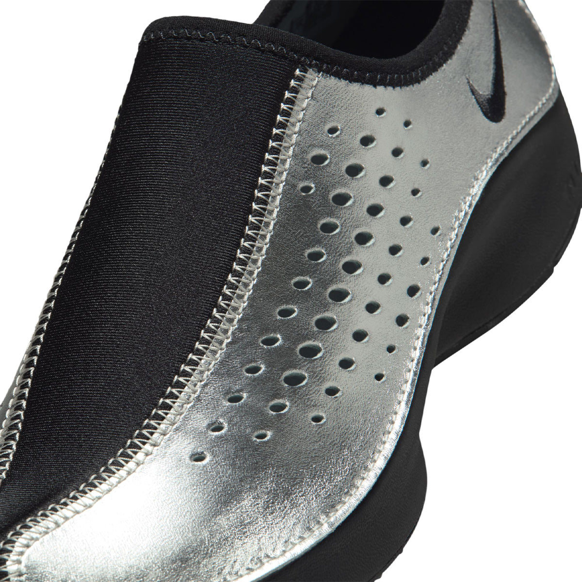 AIR SUPERFLY MOC 'METALLIC SILVER/BLACK'