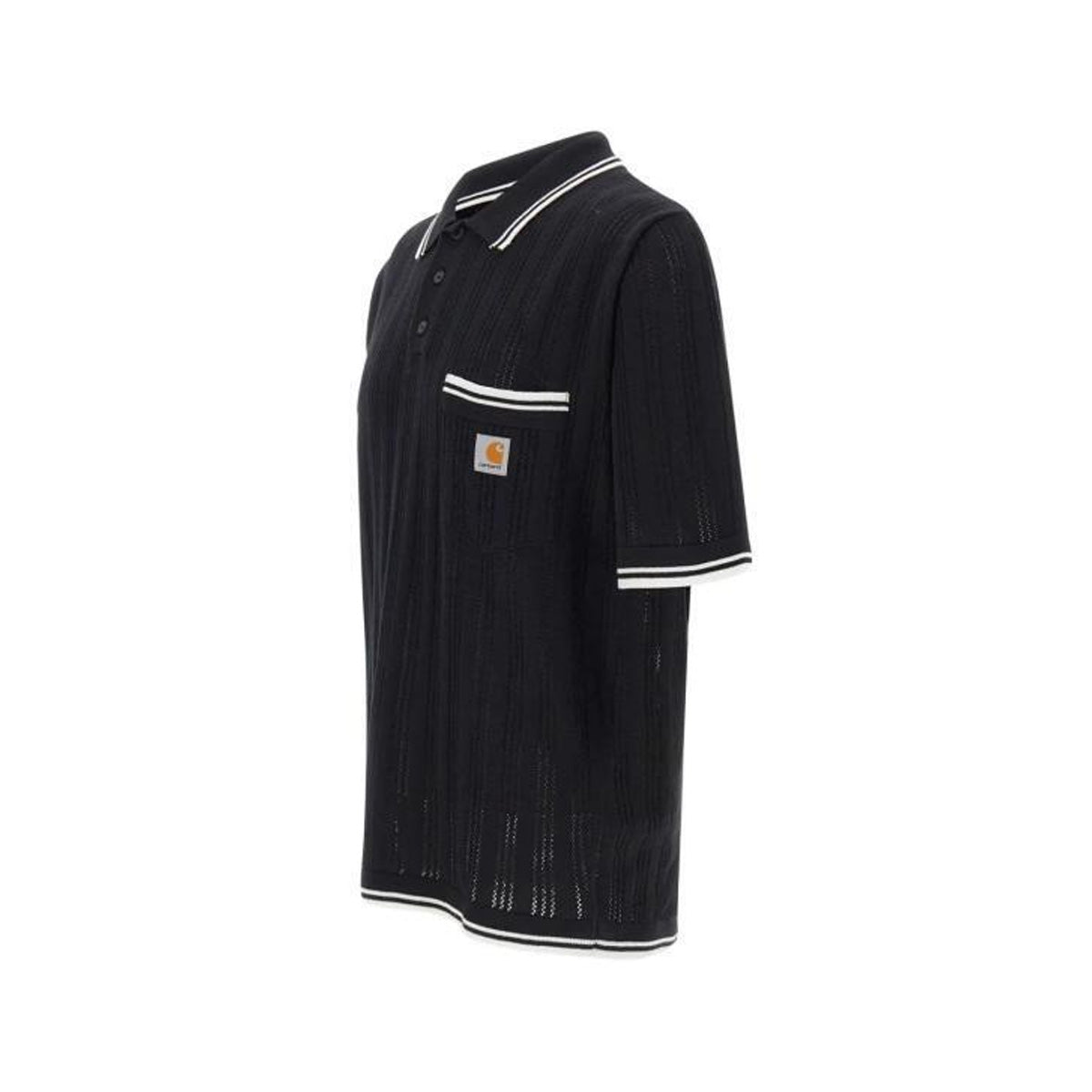 S/S Ramsey Polo 'Black/Wax'