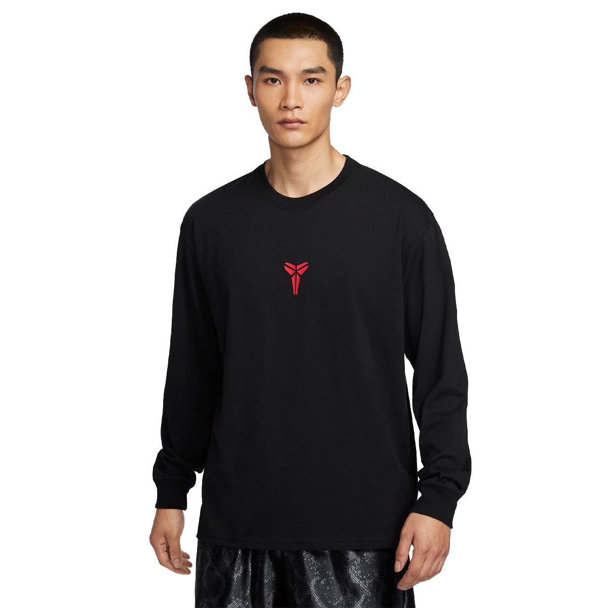 Kobe Long sleeve T-shirt 'Year of Mamba Black'