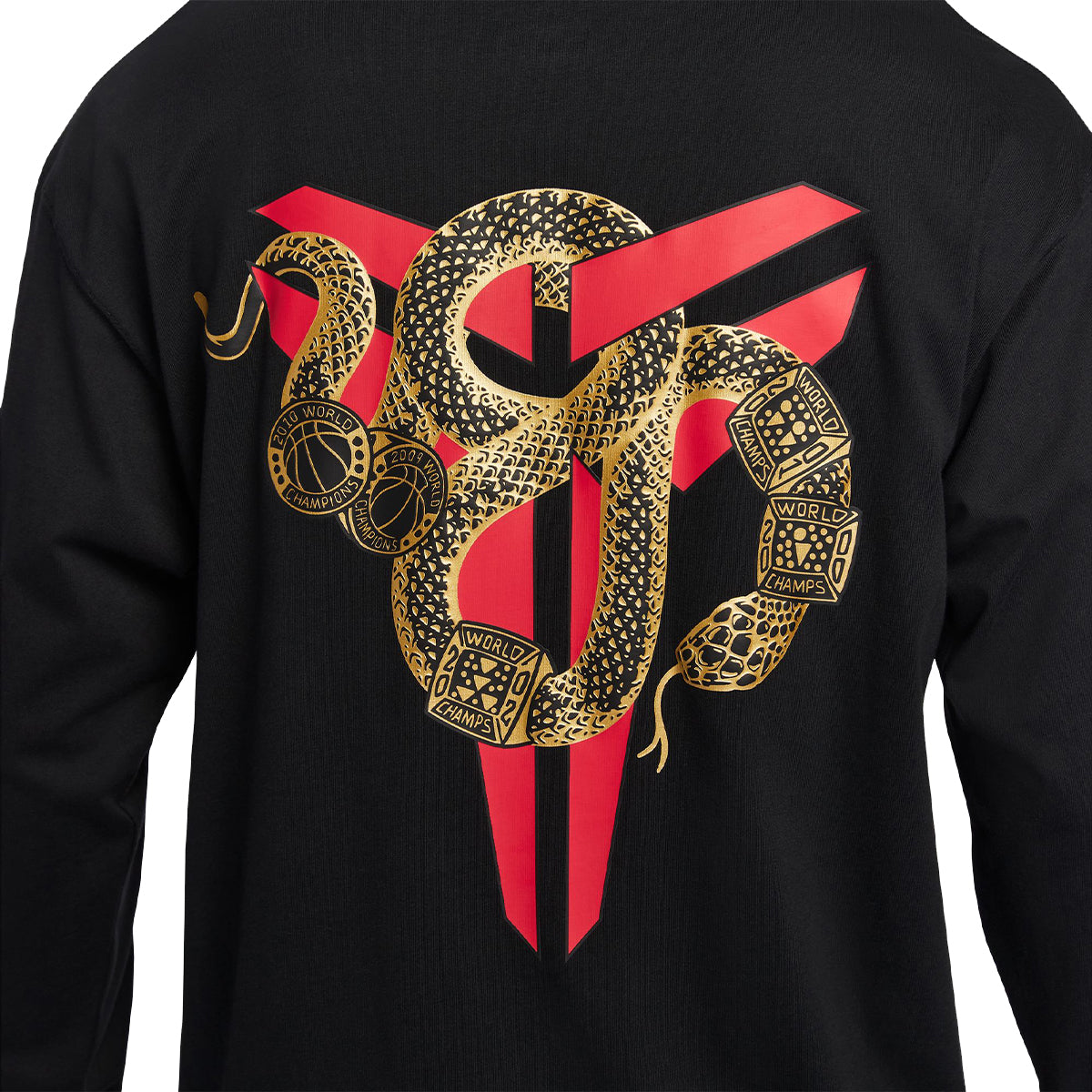 Kobe Long sleeve T-shirt 'Year of Mamba Black'