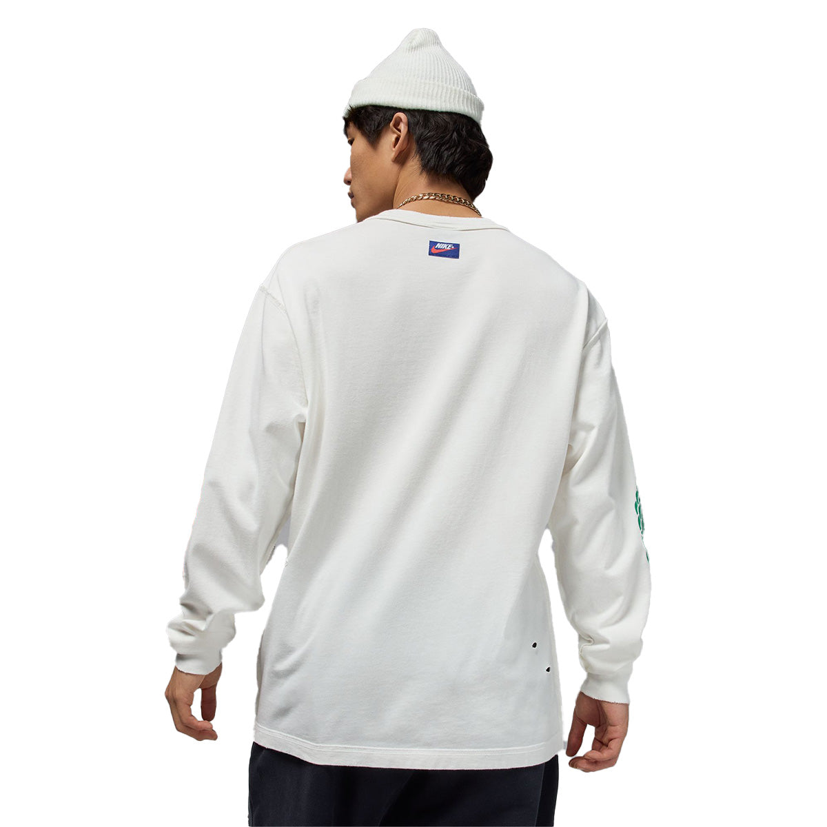 Rare Air Men's Long-Sleeve T-Shirt 'Sail/Brilliant orange'