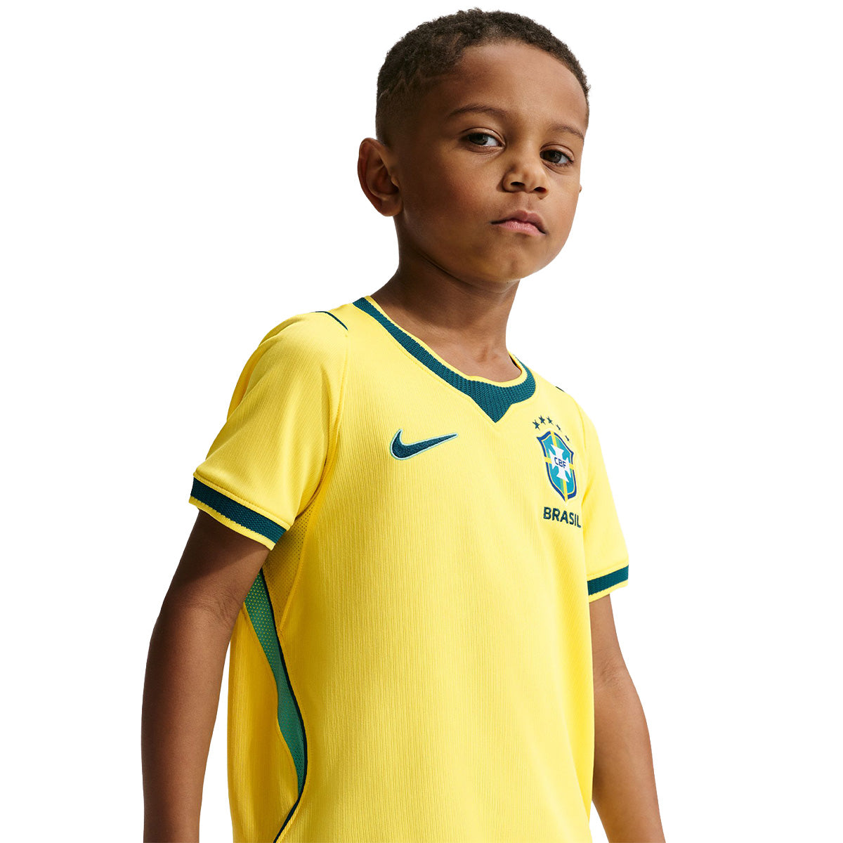 Brazil Kids 2026 Stadium Home Jersey