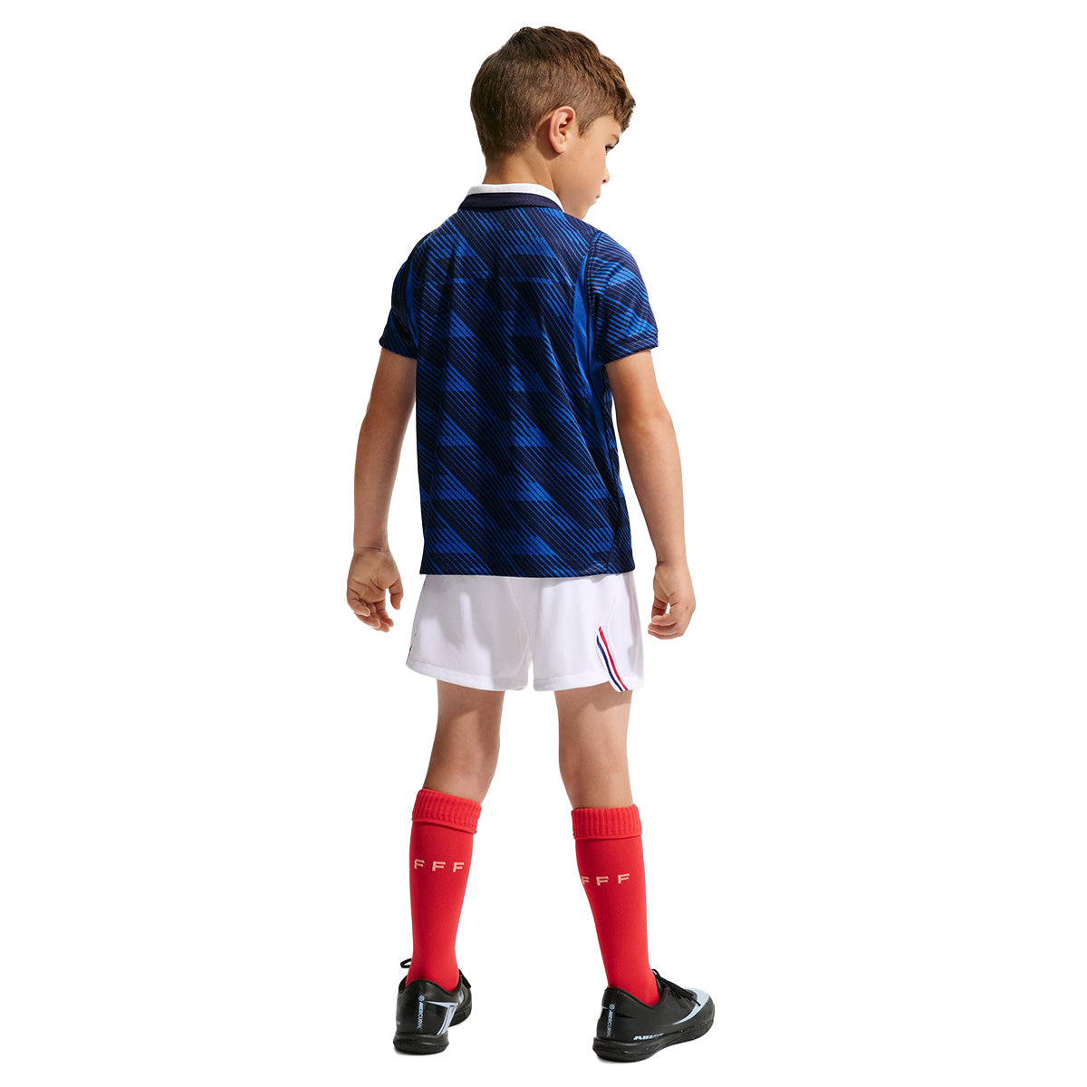 FFF 2026 Stadium Home Little Kids' Soccer 3-Piece Kit 'GAME ROYAL/METALLIC COPPER'