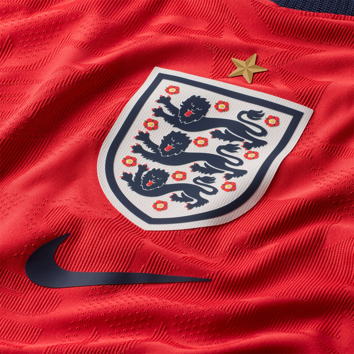 England National Team 2026 Match Away Aero-FIT Soccer Jersey 'SPEED RED/OBSIDIAN/WHITE/OBSIDIAN'
