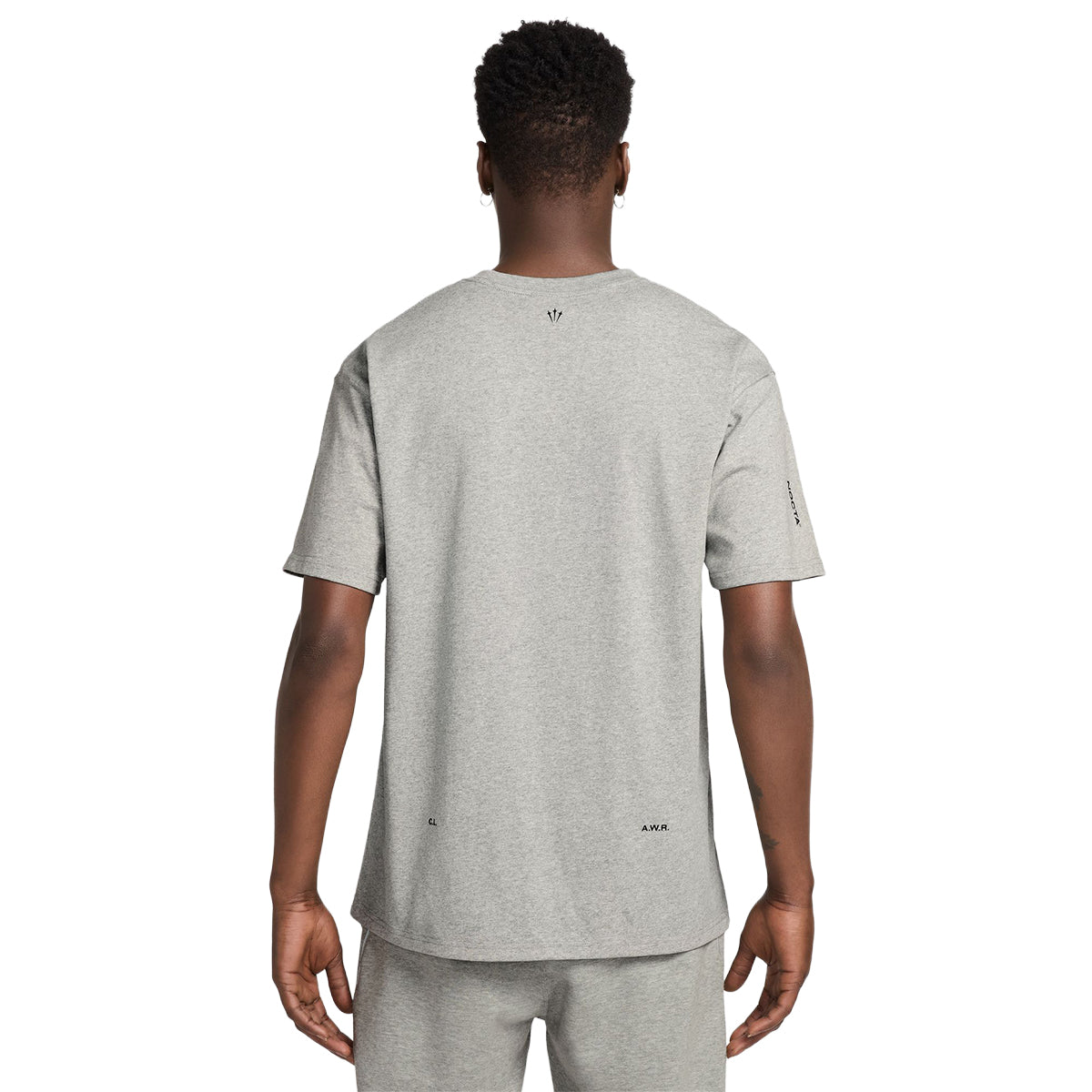 NRG NOCTA CS TEE SS 'DK GREY HEATHER/BLACK'