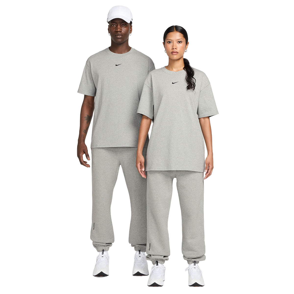 NRG NOCTA CS TEE SS 'DK GREY HEATHER/BLACK'
