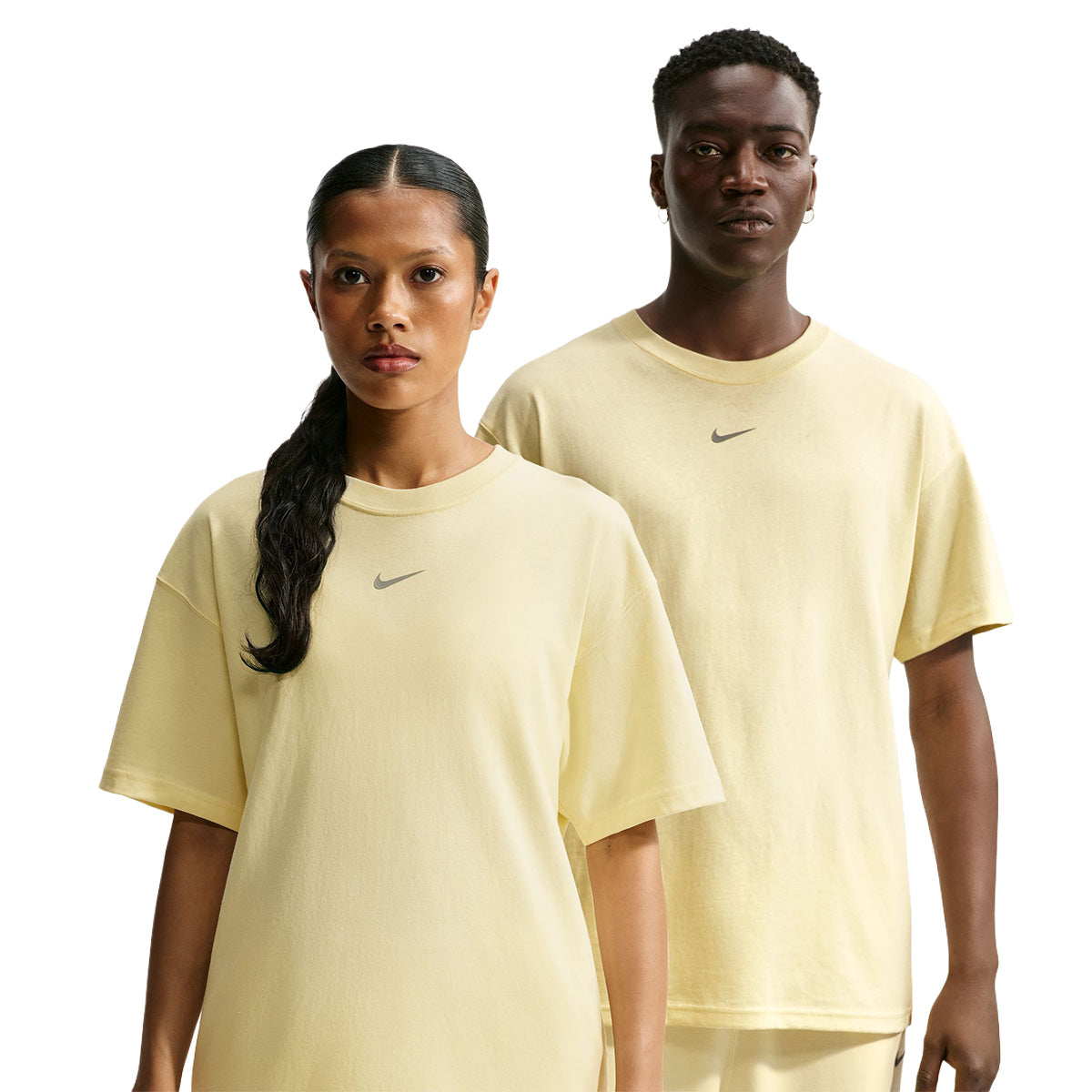 Nocta Mens Short Sleeve T-shirt 'ALABASTER/STEALTH'