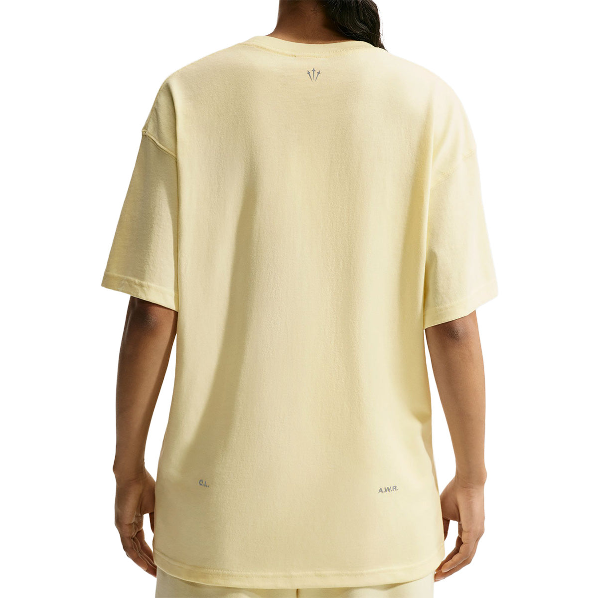 Nocta Mens Short Sleeve T-shirt 'ALABASTER/STEALTH'