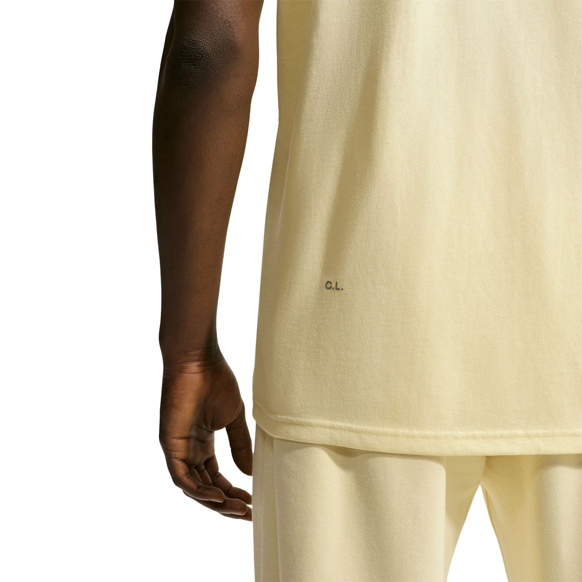 Nocta Mens Short Sleeve T-shirt 'ALABASTER/STEALTH'