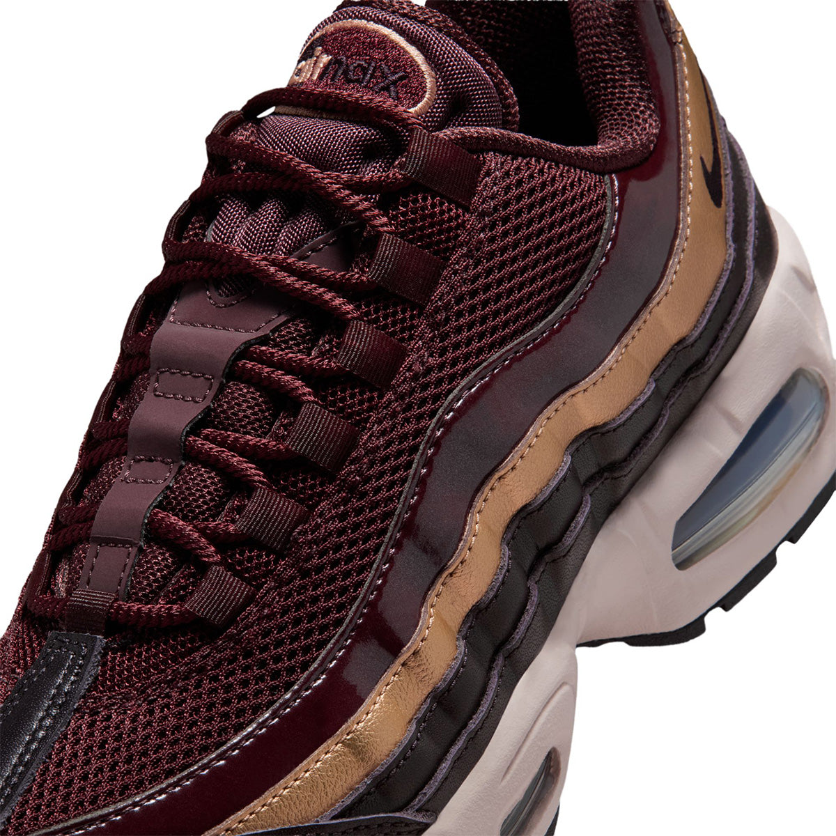 Wmns Air Max 95 SE 'BURGUNDY CRUSH/MTLC RED BRONZE'