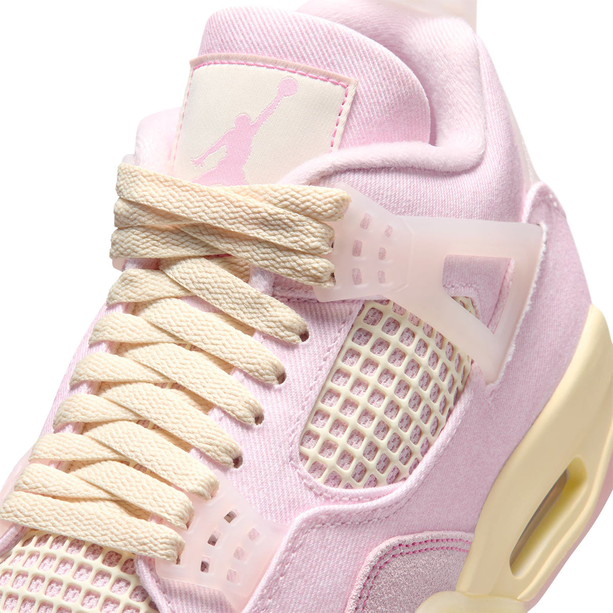 Wmns Air Jordan 4 Retro Pearl Pink/Iced Carmine'