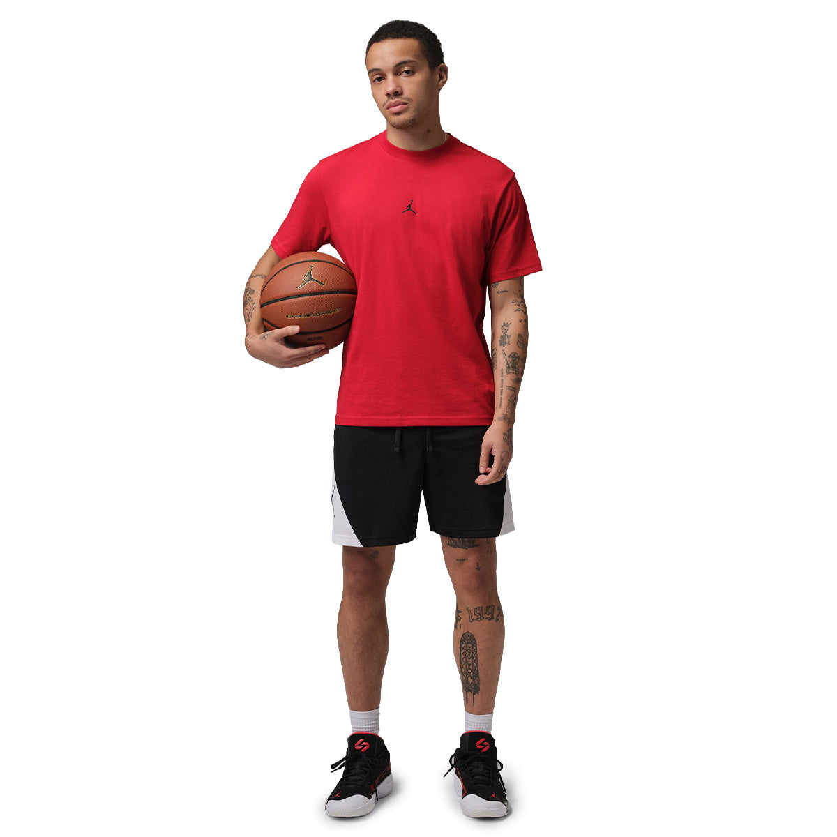 Men's Dri-FIT Jumpman T-Shirt 'GYM RED/BLACK'